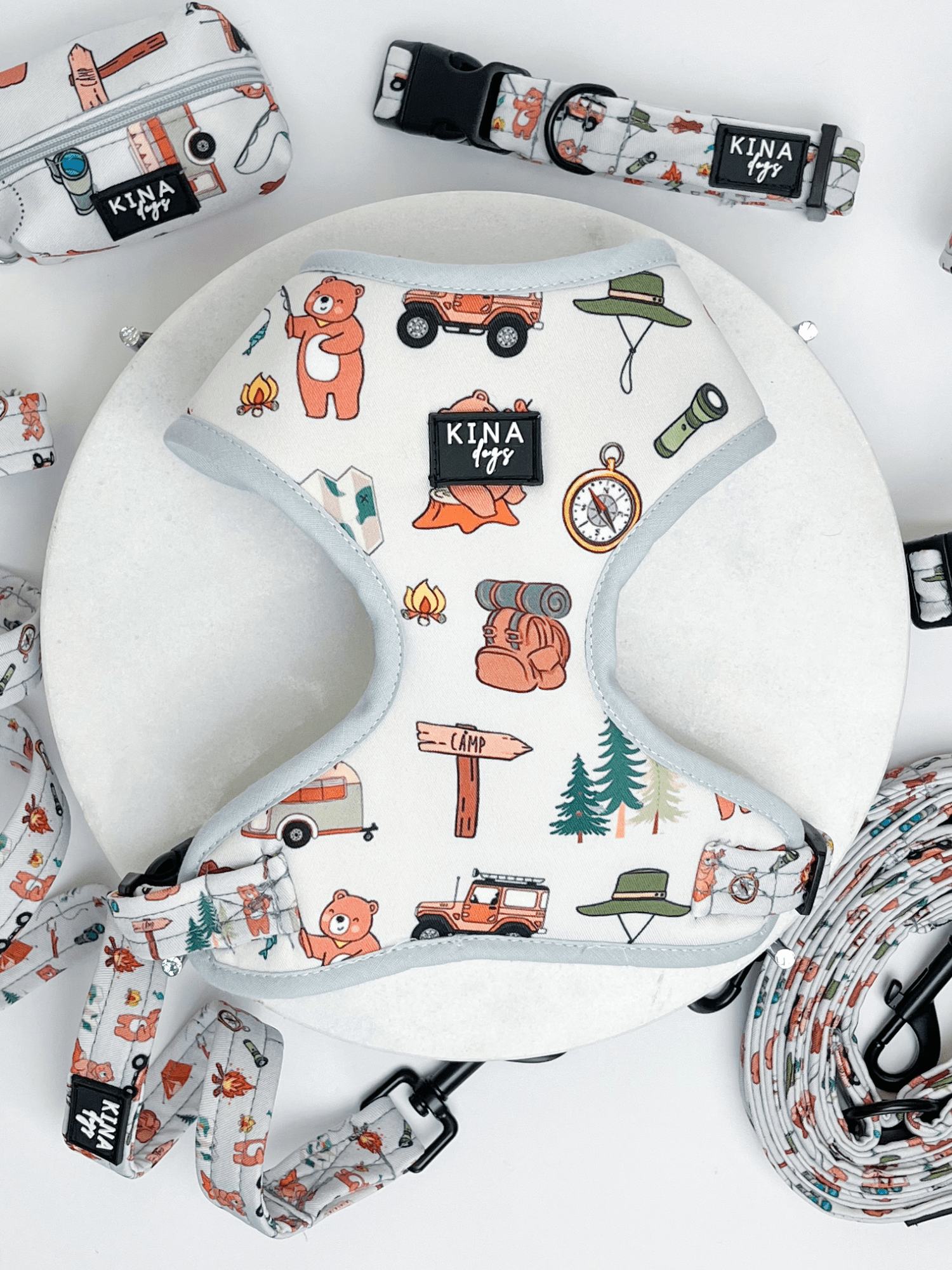 Arnés Ajustable - Camping - KINADOGS