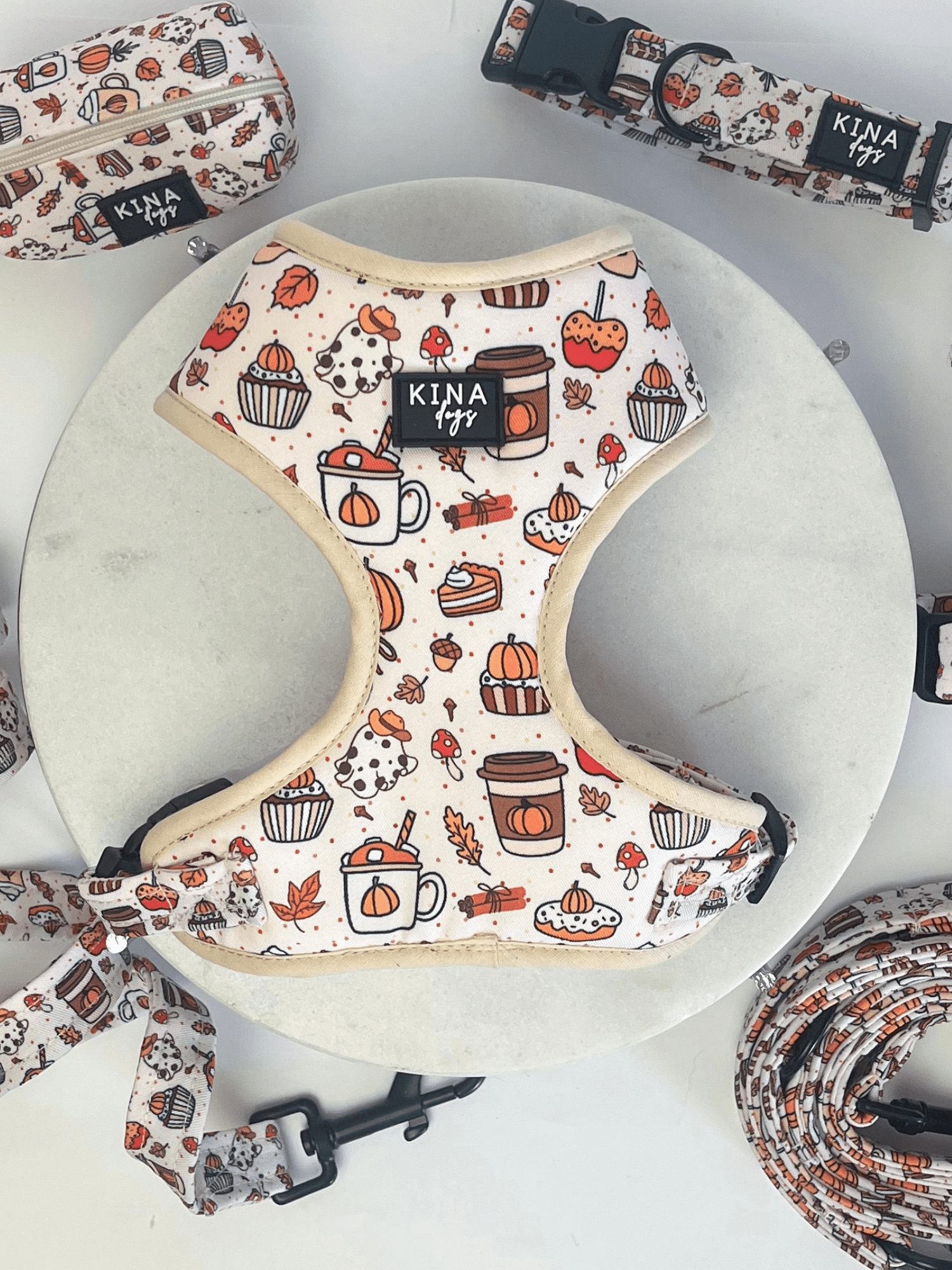 Arnés Ajustable - Pumpkin Spice - KINADOGS