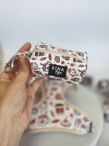 Porta bolsas de caca - Pumpkin Spice - KINADOGS