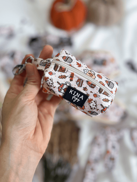 Porta bolsas de caca - Pumpkin Spice - KINADOGS