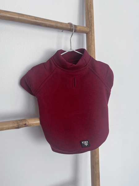 Sudadera para Perro - Burdeos - KINADOGS