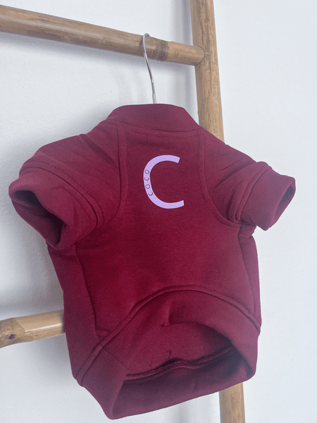 Sudadera para Perro - Burdeos - KINADOGS