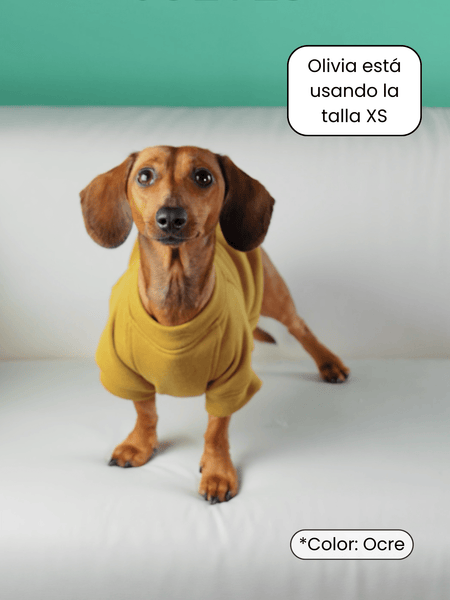 Sudadera para Perro - Ocre - KINADOGS