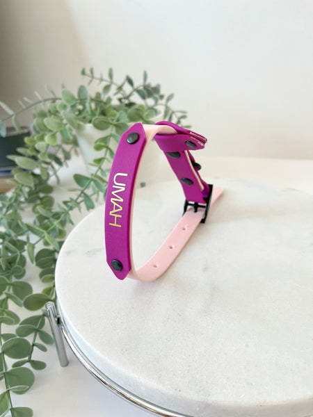 Collar personalizable PVC